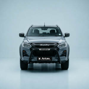 Isuzu DMAX PDC Nudge Bar Black w Top Brackets Included (Fits Gen 7 Facelift Model)