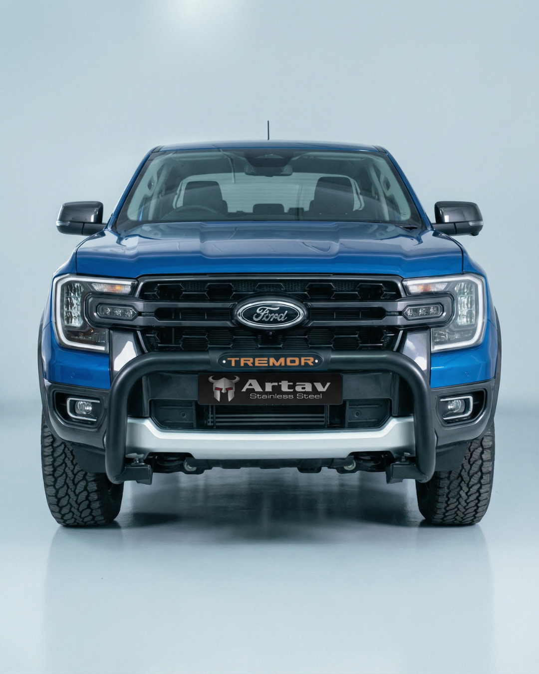 Ford Ranger Next Gen TREMOR PDC Nudge Bar Black 1 Ford Ranger Next Gen TREMOR PDC Nudge Bar Black