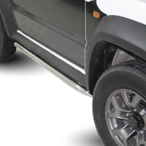 Suzuki Jimny Side Bars Polished Stainless 3 Door