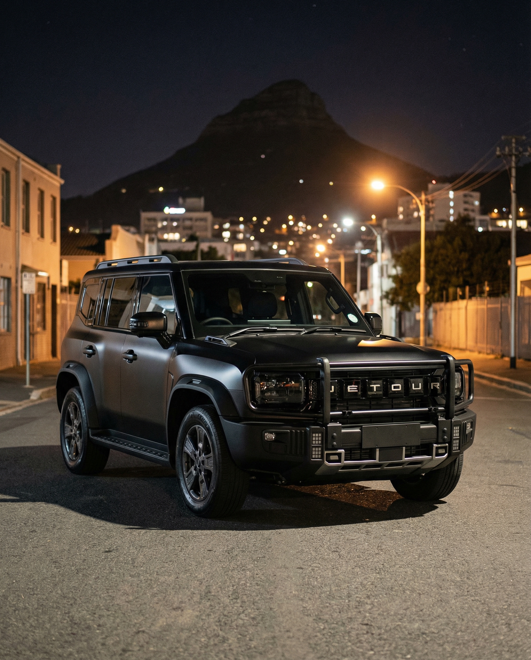 JETOUR T2 Grill Guard w Spotlight Mounts 2 Jetour in Cape Town