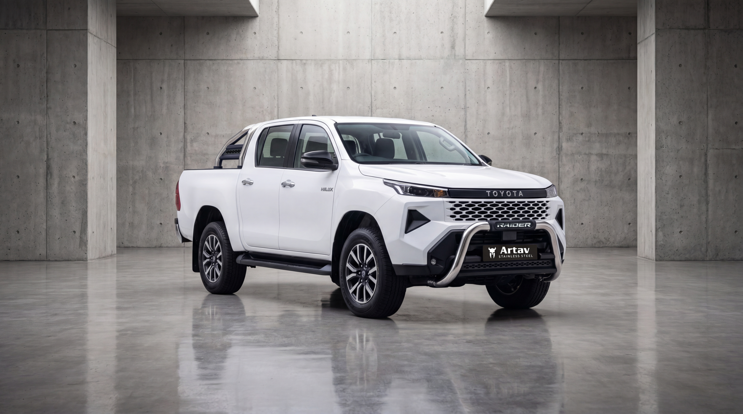 2026 Toyota Hilux fitted with Artav stainless range