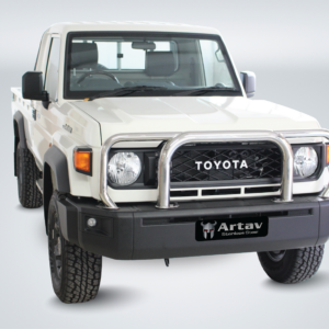 New Toyota Landcruiser 70 Series Grill Guard Stainless