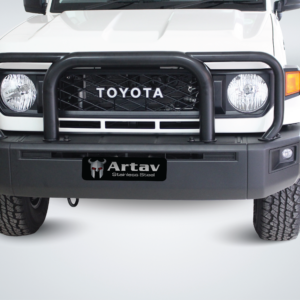 New Toyota Landcruiser 70 Series Grill Guard Black