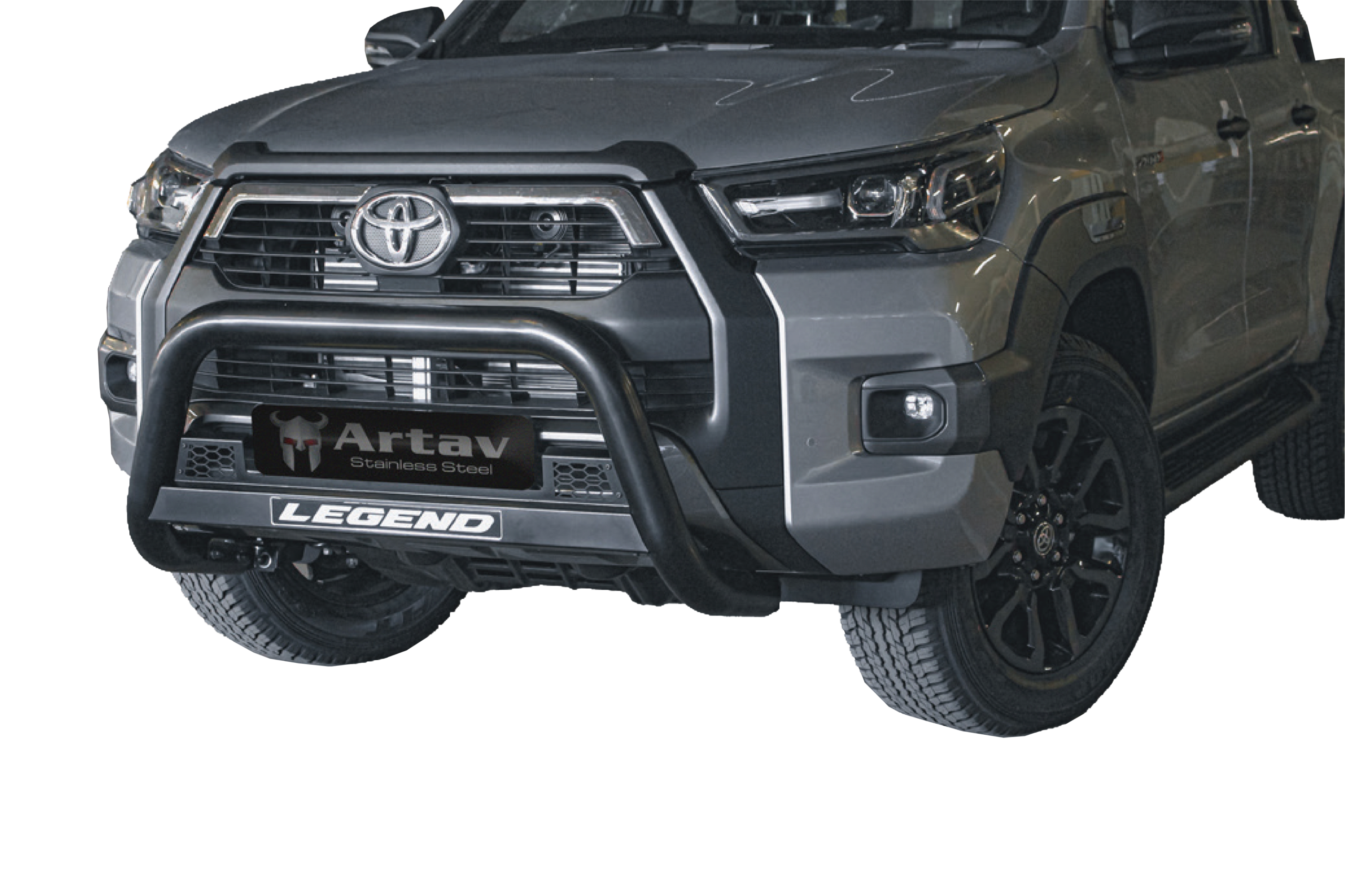 Toyota Hilux LEGEND Honeycomb Nudge Bar Black 1 Toyota Hilux LEGEND Honeycomb Nudge Bar Black