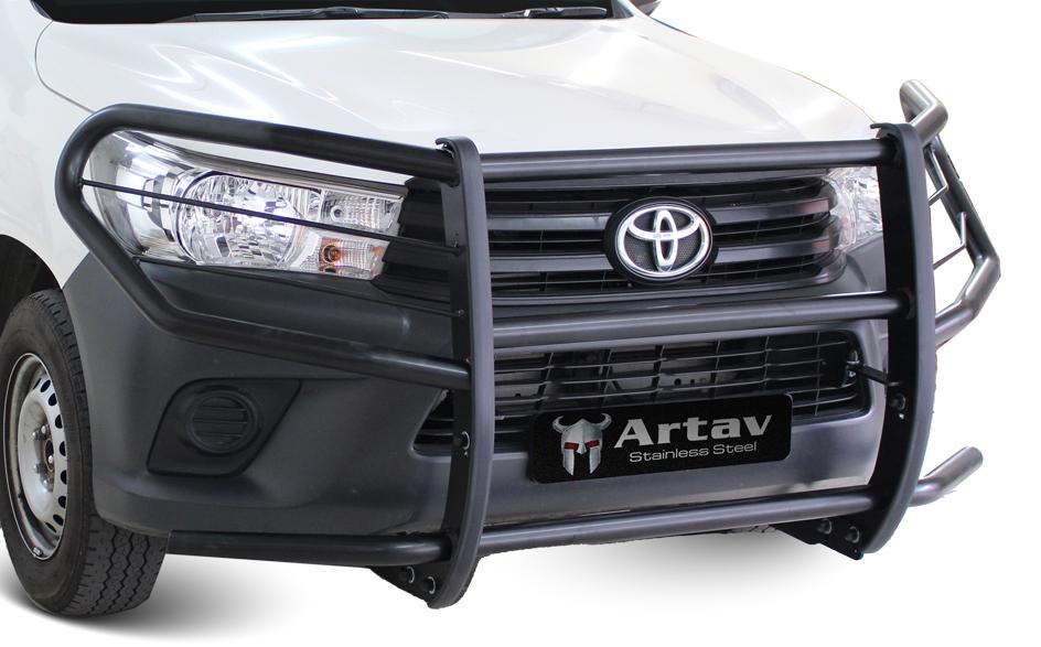 Toyota Hilux GD6 Facelift Headlight Wrap Around / Bush Bar (Brackets Included) 2 Toyota Hilux GD6 Facelift Headlight Wrap Around / Bush Bar (Brackets Included) - Image 2
