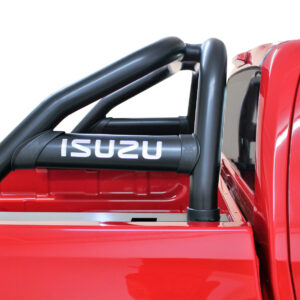 Shop 49 Isuzu DMAX Sports Bar Double Cab and Extended Cab Black (Fits Gen 6 & Gen 7)