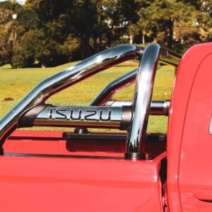 Shop 48 Isuzu DMAX Sports Bar Double Cab and Extended Cab Stainless (Fits Gen 6 & Gen 7)