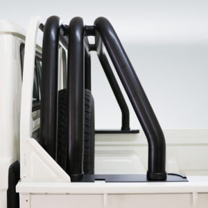 Toyota Landcruiser 70 Series Triple Styling Bar Black