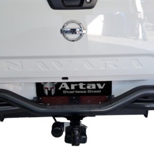 Nissan Navara D23 Facelift Rear Step Black (Fits DC & SC Models)