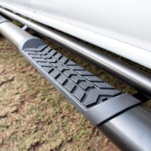 Home 18 Nissan Navara D23 Facelift Side Steps Double Cab Black