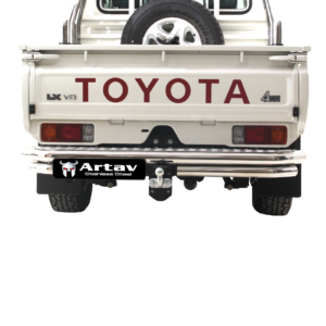 Shop 27 Toyota Landcruiser Rear Step Stainless (Fits ONLY with our Towbar 90031T)