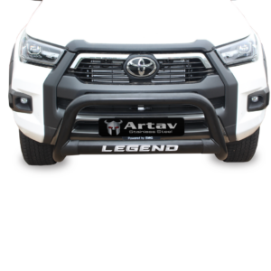 Shop 31 Toyota Hilux LEGEND Oval Nudge Bar Black