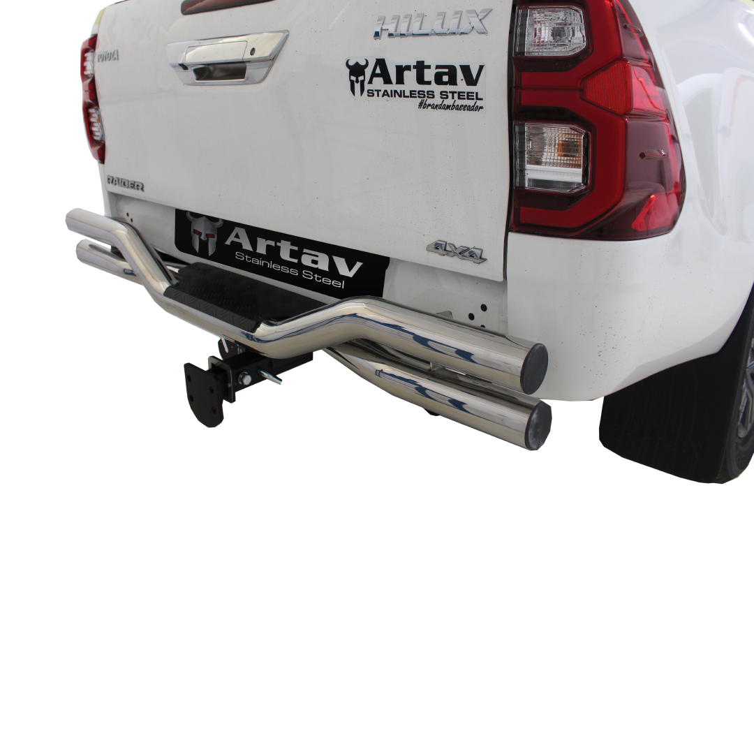 Toyota Hilux Under bumper Towbar with Wiring Harness 1 Toyota Hilux Under bumper Towbar with Wiring Harness