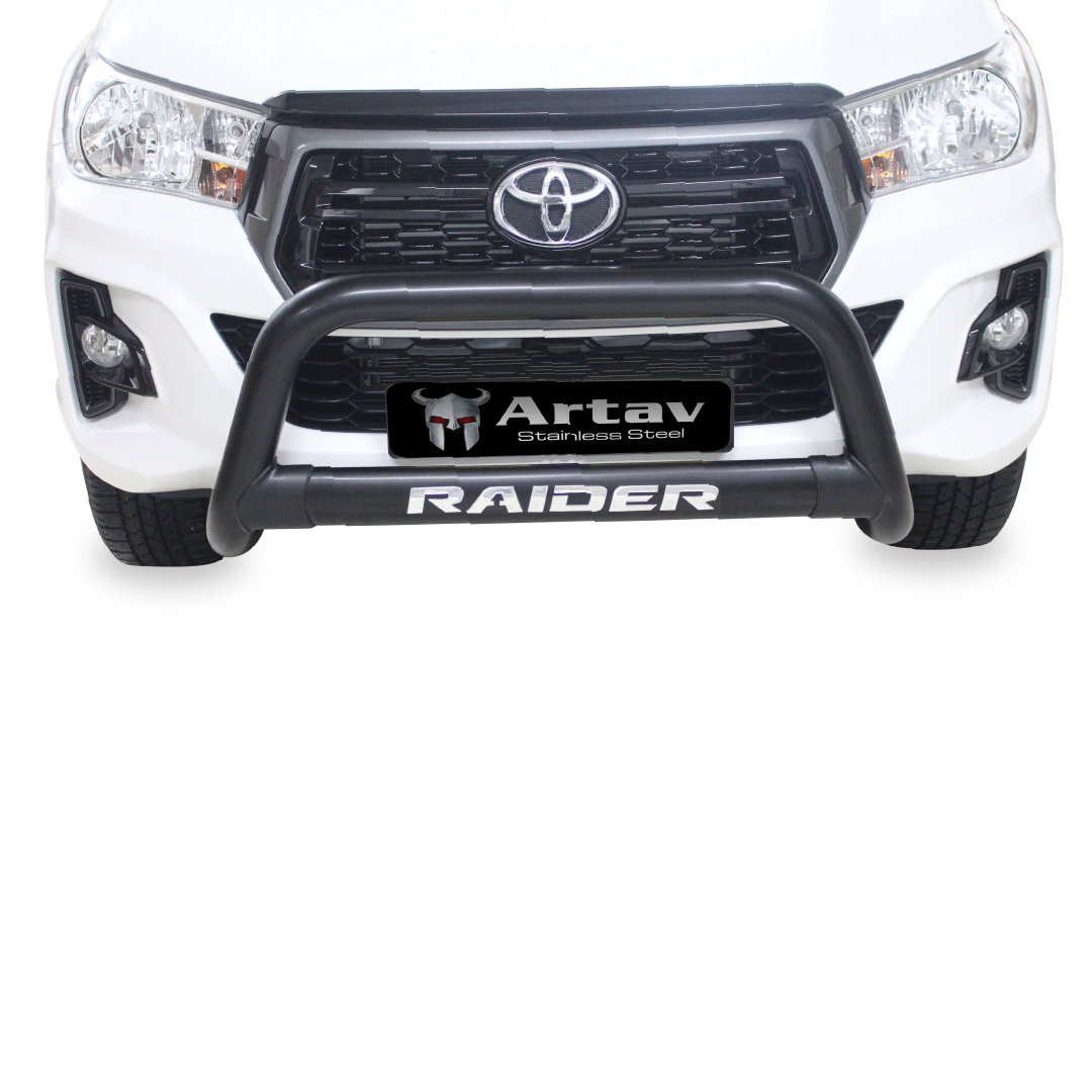 Toyota Hilux Nudge Bar Black (PDC Friendly) 1 Toyota Hilux Nudge Bar Black (PDC Friendly)