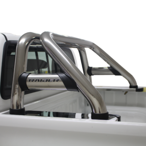 Shop 14 Toyota Hilux Sports Bar Double Cab & Extended Cab Stainless (Black Base Plates)