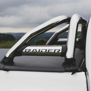 Shop 44 Toyota Hilux 6 Bend Sports Bar w Oval Side Plates Stainless (DC & EX) - DOES NOT FIT WITH TOYOTA OEM TONNEAU